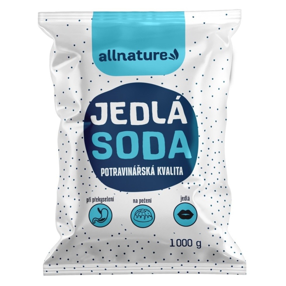 ALLNATURE Jedlá soda 1000 g