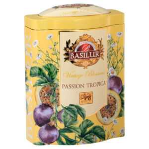 BASILUR Vintage blossoms passion tropica zelený čaj 100 g