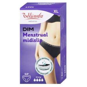 BELLINDA Menstruační kalhotky Slip Strong vel. XL Černá 1 ks