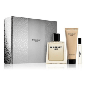 BURBERRY Hero EdT 100 ml + Sprchový gel 75 ml + EdT 10 ml Dárková sada