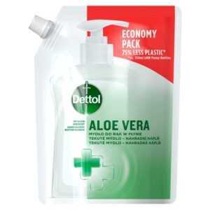 DETTOL Tekuté mýdlo náhradní náplň Aloe Vera a vitamín E 500 ml