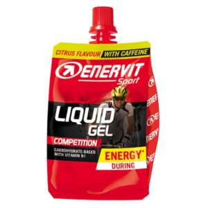 ENERVIT Liquid gel Competition citron + kofein 60 ml