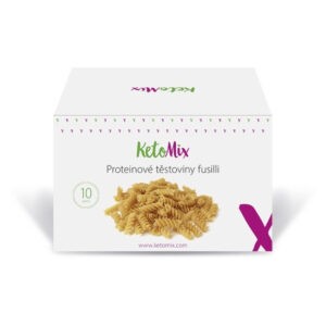 KETOMIX Proteinové těstoviny fusilli 10 x 50 g