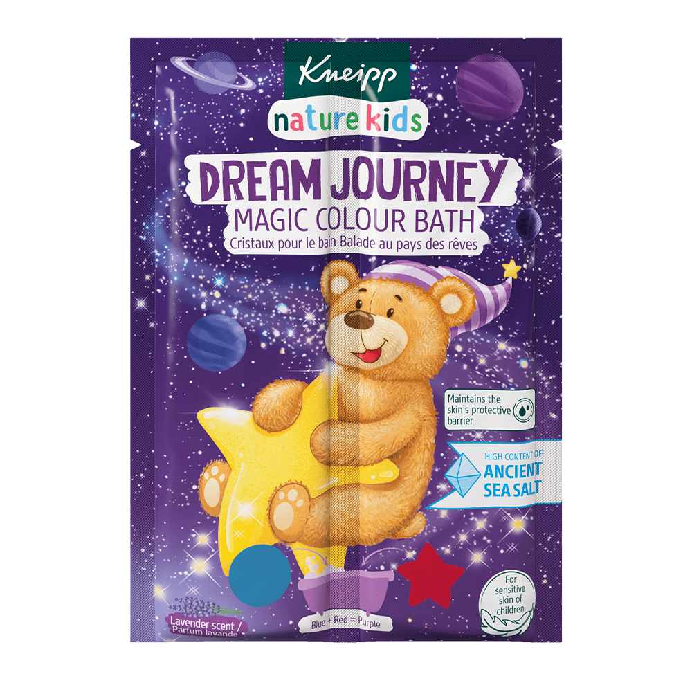 KNEIPP Nature kids barevná sůl do koupele malý snílek 2 x 20 g