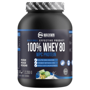 MAXXWIN 100% Whey protein 80 pistácie 2200 g