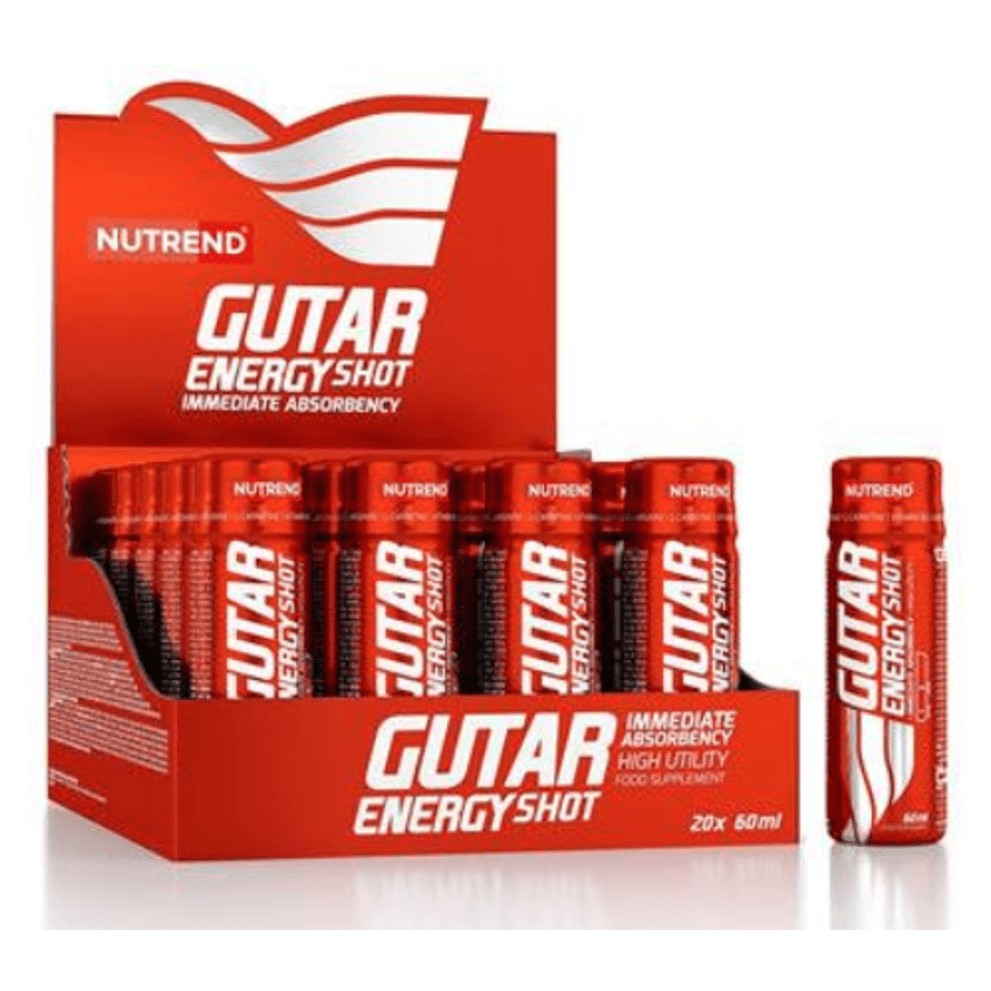 NUTREND Gutar energy shot 20 x 60 ml