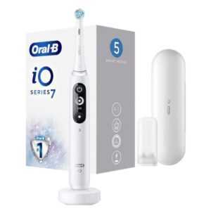 Oral-B iO7 Series White Alabaster elektrický zubní kartáček