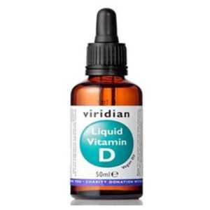 VIRIDIAN Nutrition liquid vitamin D 50 ml