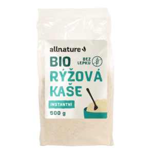 ALLNATURE Bezlepková rýžová kaše BIO 500 g