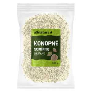 ALLNATURE Konopné semínko 500 g