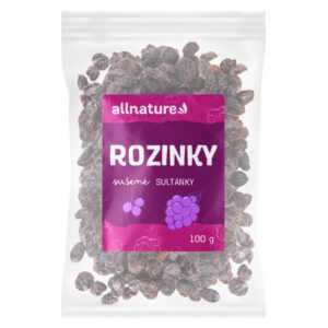 ALLNATURE Rozinky sušené 100 g