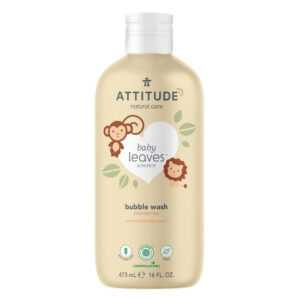 ATTITUDE Baby leaves dětská pěna do koupele s vůní hruškové šťávy 473 ml