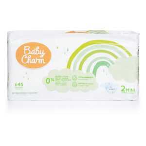 BABY CHARM Super Dry Flex Mini vel. 2 pleny 4-8 kg 46 ks