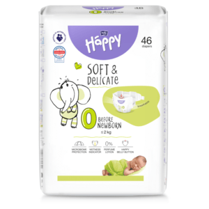 BELLA HAPPY Baby before newborn do 2 kg 46 kusů