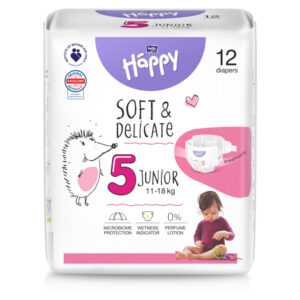 BELLA HAPPY Baby happy junior 11 - 18 kg 12 kusů