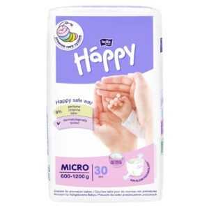 BELLA HAPPY Baby micro dětské pleny 6 - 12 kg 30 kusů