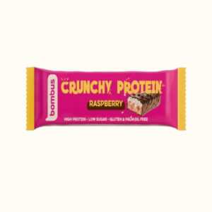 BOMBUS Crunchy protein raspberry 50 g