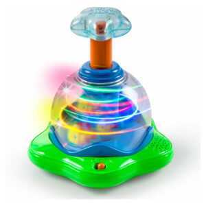 BRIGHT STARTS Hračka hudební svítící Press & Glow Spinner 6m +