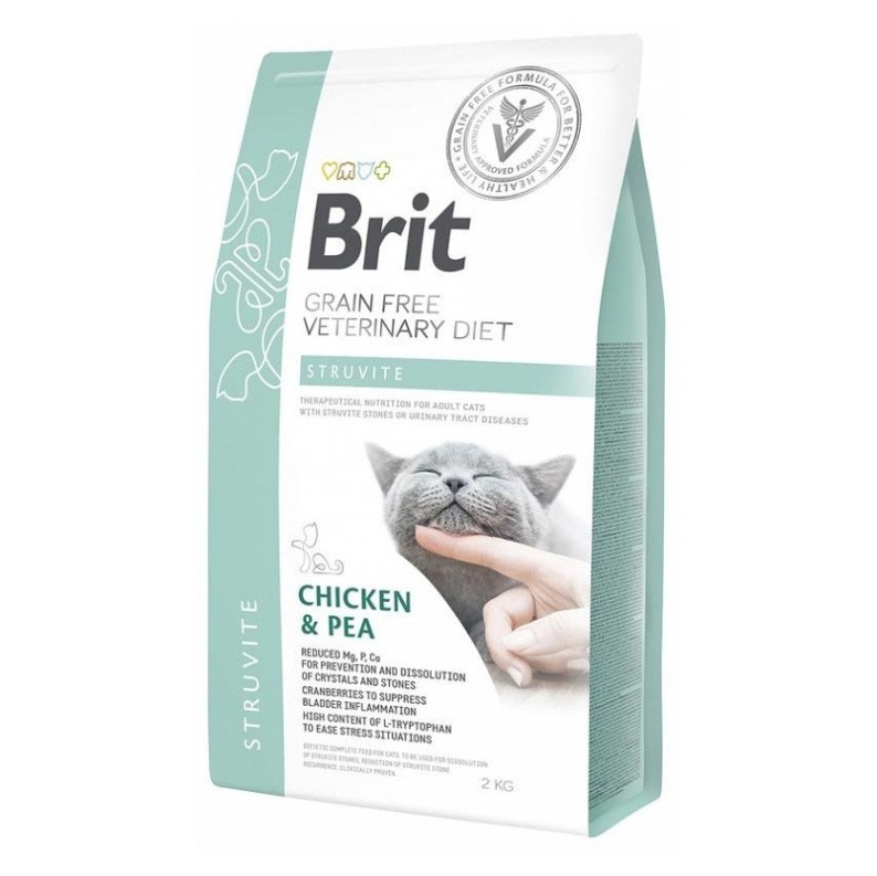 BRIT Veterinary diet grain free struvite granule pro kočky