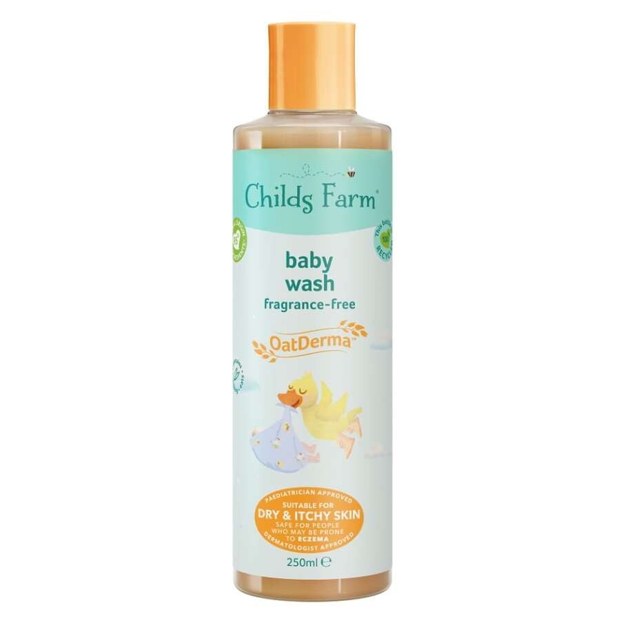 CHILDS FARM Baby OatDerma mycí emulze bez parfemace 250 ml