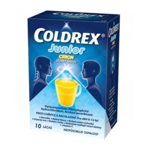 COLDREX Junior citron 10 sáčků