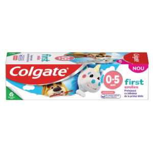 COLGATE Dětská zubní pasta Kids First Smiles pro děti ve věku 0-5 let