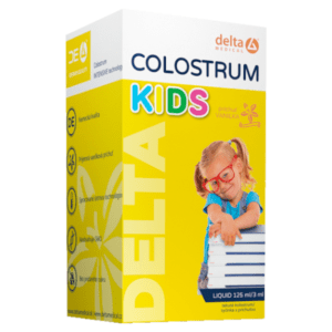 DELTA MEDICAL Colostrum kids sirup vanilka 125 ml