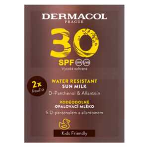 DERMACOL Opalovací mléko voděodolné SPF30 2x15 ml