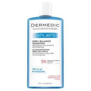 DERMEDIC Capilarte Sebu-Balance Šampon pro mastné vlasy 300 ml