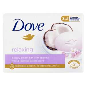 DOVE Relaxing Kokosové mléko a jasmín Krémová tableta 90 g