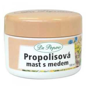 DR. POPOV Propolisová mast s medem 100 ml