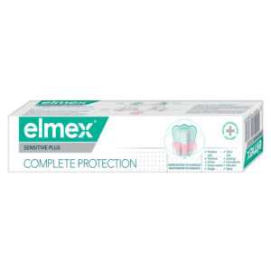 ELMEX Sensitive Complete Protection Zubní pasta pro kompletní ochranu zubů 75 ml