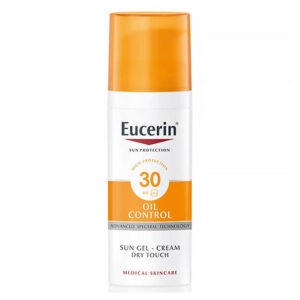 EUCERIN Sun Oil Control Ochranný krémový gel na opalování na obličej SPF 30 50 ml