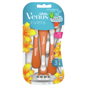 GILLETTE Venus Riviera Dámská pohotová holítka 3 ks