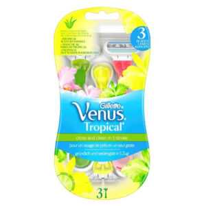 GILLETTE Venus Tropical Dámská pohotová holítka 3 ks