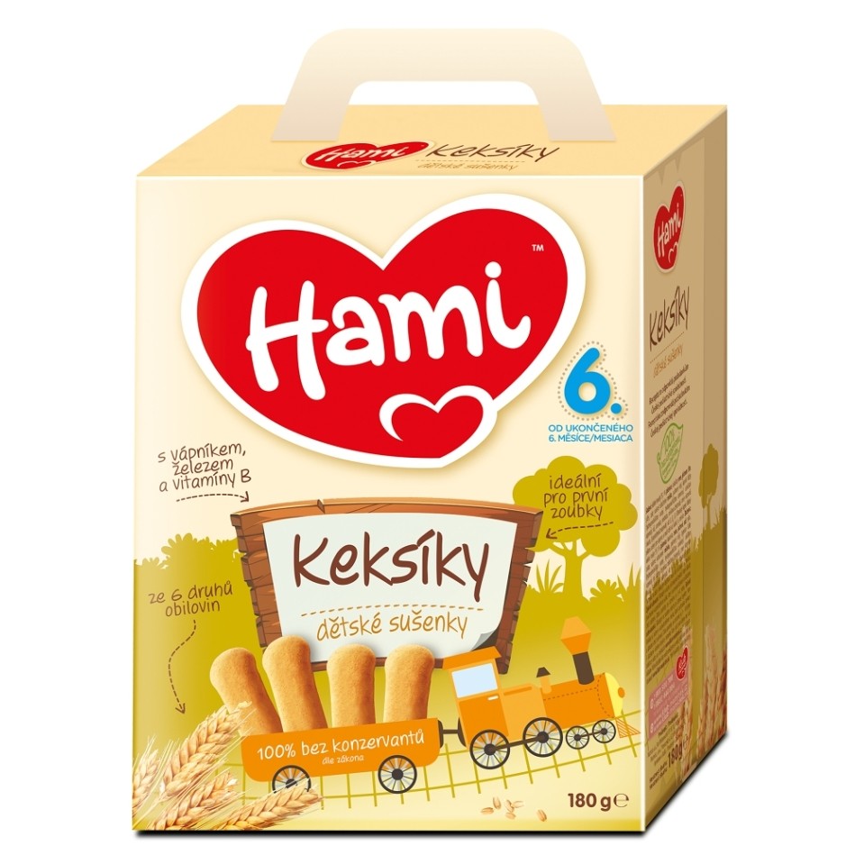 HAMI Keksíky 180 g