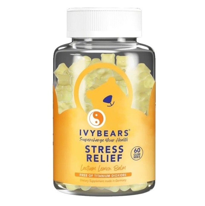 IVYBEARS Stress relief vitamíny proti stresu 60 kusů