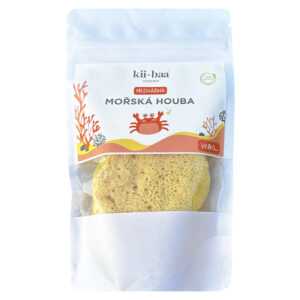 KII-BAA ORGANIC Hedvábná mořská houba velká 10-12 cm