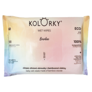 KOLORKY Wet wipes bamboo 60 kusů