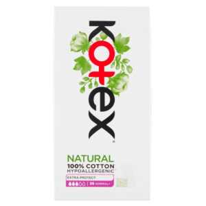 KOTEX Liners NATURAL Normal+ 36 ks