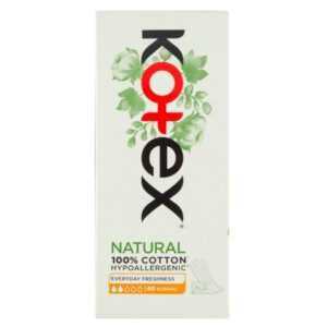 KOTEX Natural Slipové vložky Normal 40 kusů