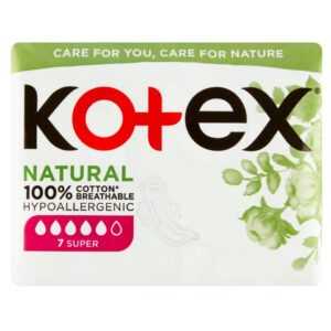 KOTEX NATURAL Super 7 ks