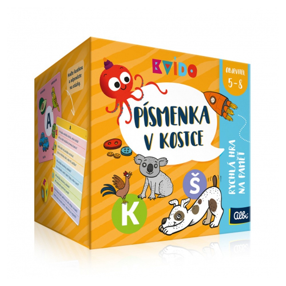 ALBI Kvído Písmenka v kostce