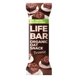 LIFEFOOD Lifebar Oat snack brownie BIO 40 g