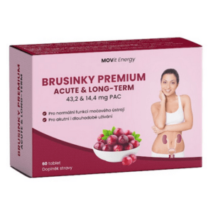 MOVIT ENERGY Brusinky Premium acute & long term 60 tablet