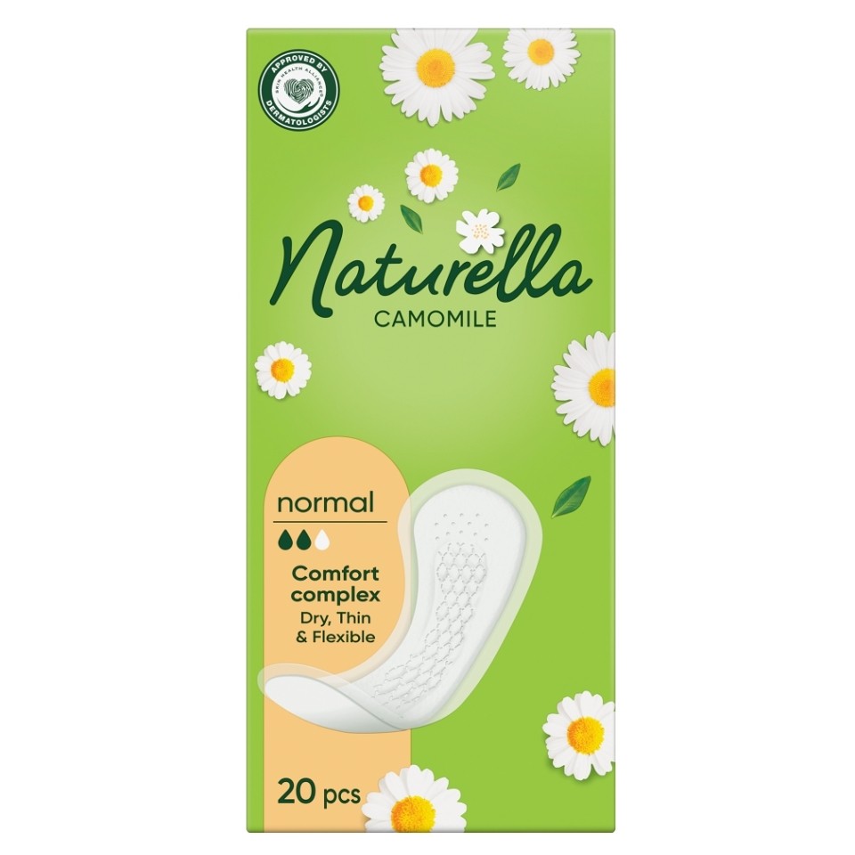 NATURELLA Intimky Normal Camomile 20 kusů