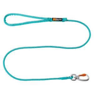 NON-STOP Dogwear Trekking rope leash teal vodítko pro psy 1.2 m