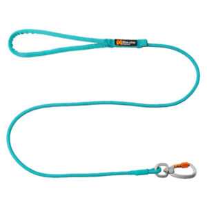 NON-STOP Dogwear Trekking rope leash teal vodítko pro psy 2.8 m