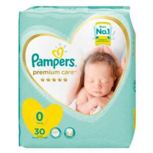 PAMPERS Premium Care 0 NEWBORN do 2