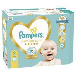 PAMPERS Premium care vel. 2 mega box 4-8 kg 136 ks